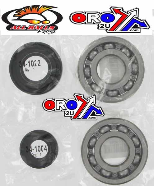 CRANKSHAFT BEARING & SEAL KIT, ALLBALLS 24-1029 YZ250 01-13 thumbnail 2