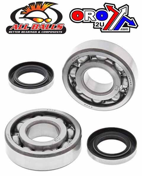 CRANKSHAFT BEARING & SEAL KIT, ALLBALLS 24-1044 KDX200 83-90 thumbnail 2