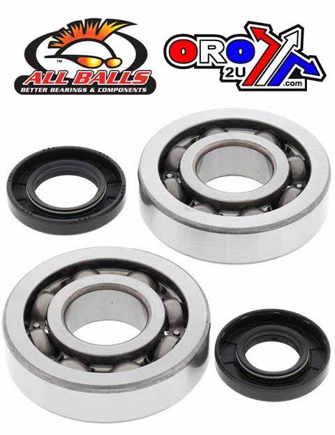 CRANKSHAFT BEARING & SEAL KIT, ALLBALLS 24-1047 KX250 02-07 thumbnail 2