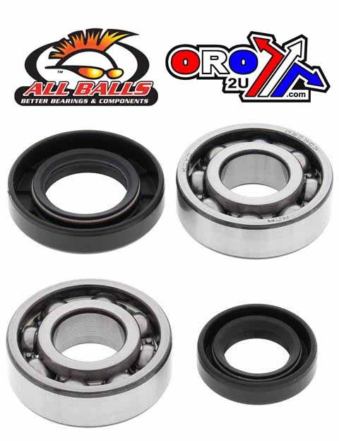 CRANKSHAFT BEARING & SEAL KIT, ALLBALLS 24-1067 KFX50 LT50 thumbnail 2
