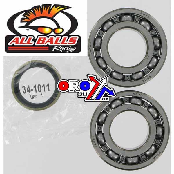 CRANKSHAFT BEARING & SEAL KIT, ALLBALLS 24-1081 KXF 250 RMZ thumbnail 2