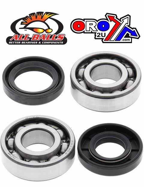 CRANKSHAFT BEARING & SEAL KIT, ALLBALLS 24-1061 PW50 QT50 thumbnail 2