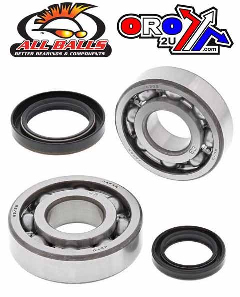 CRANKSHAFT BEARING & SEAL KIT, ALLBALLS 24-1091 RMX250 89-94 thumbnail 2