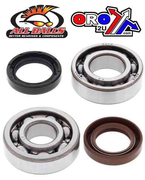 CRANKSHAFT BEARING & SEAL KIT, ALLBALLS 24-1072 MX175 thumbnail 2