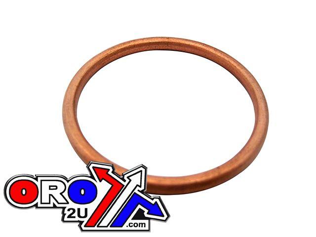 EXHAUST GASKET 44x52x4 COPPER, 18291-MR5-801, MC-02241 thumbnail 2