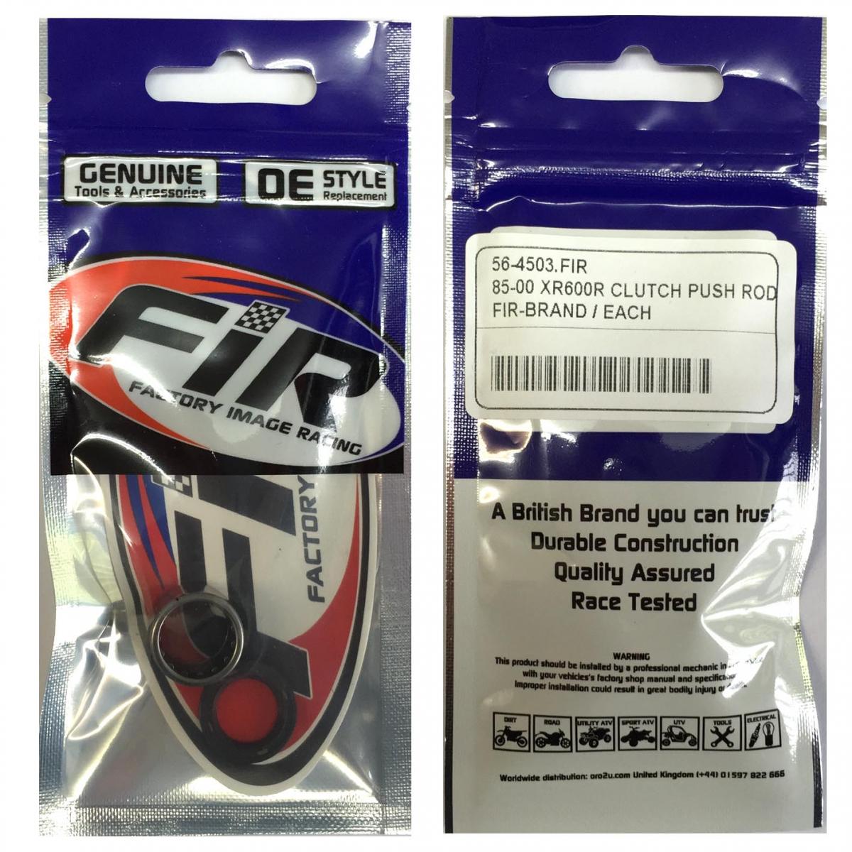CLUTCH PUSH ROD 85-00 XR600R thumbnail 2