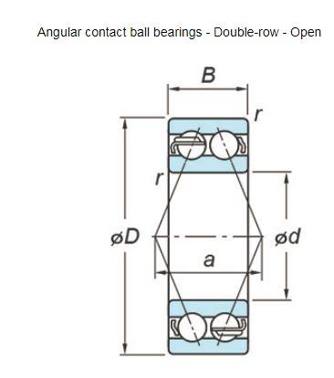 BEARING 3305 C3 OPEN KOYO 25x62x25.4 SIZE MADE IN JAPAN EACH thumbnail 3