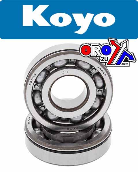 BEARING 6305 NR C3 KOYO 25x62x17 GROOVED WITH O-RING YFZ2350 BANSHEE ALLBALLS 24-1050 (PACK OF 2) thumbnail 2