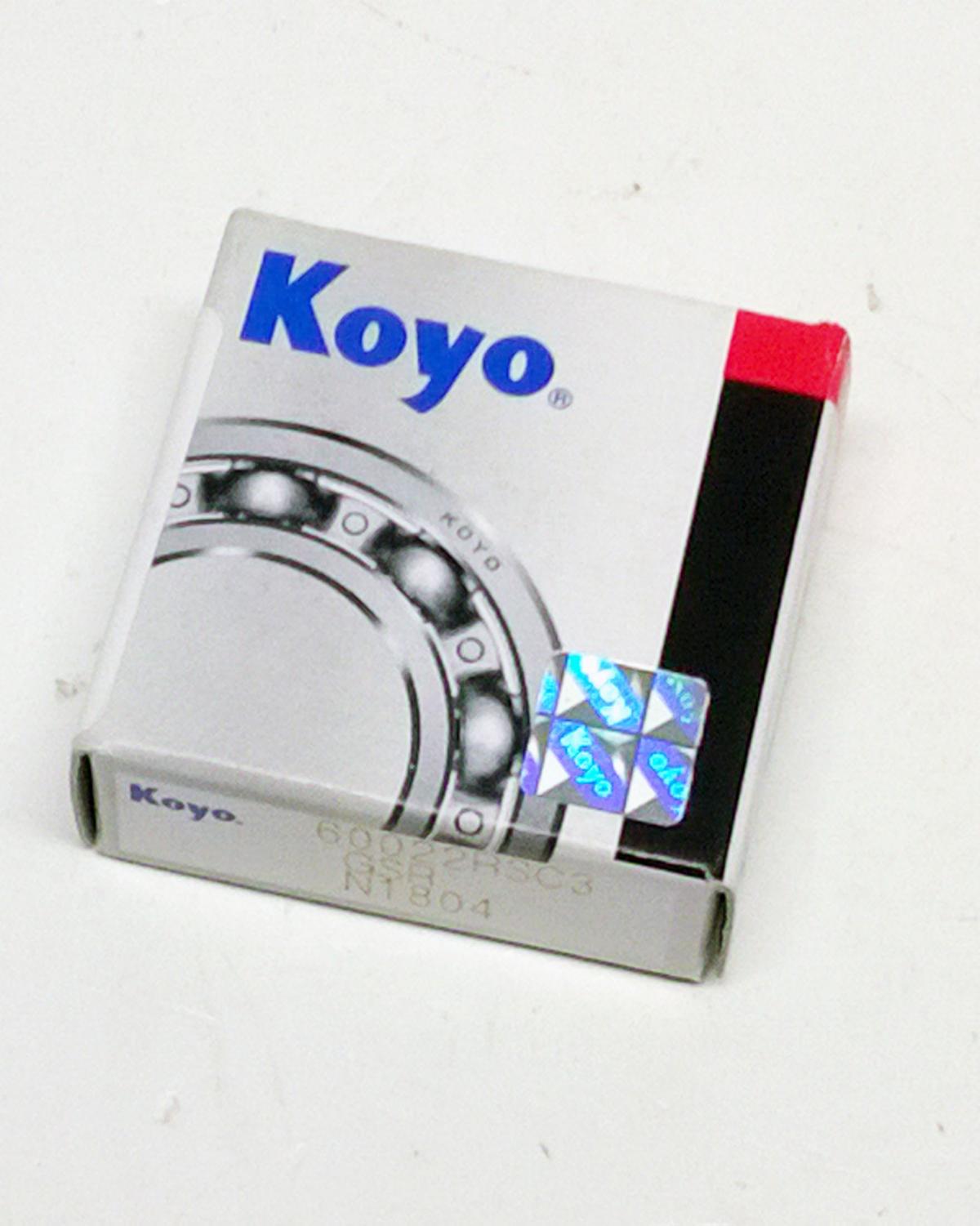 BEARING 6002 2RS C3 KOYO, 15x32x92 SIZE SEALED, PROX 23.6002-2RS MADE IN JAPAN thumbnail 2
