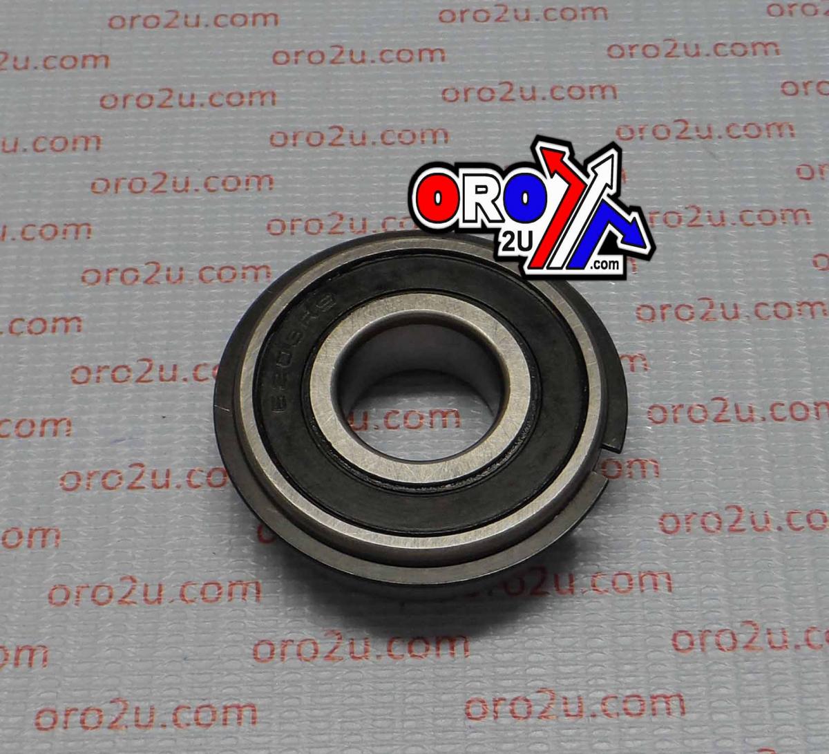 BEARING 6203 2RS NR KML 17x40x12 SIZE SEALED DEEP GROOVE SNAP RING W/RING EACH image 1