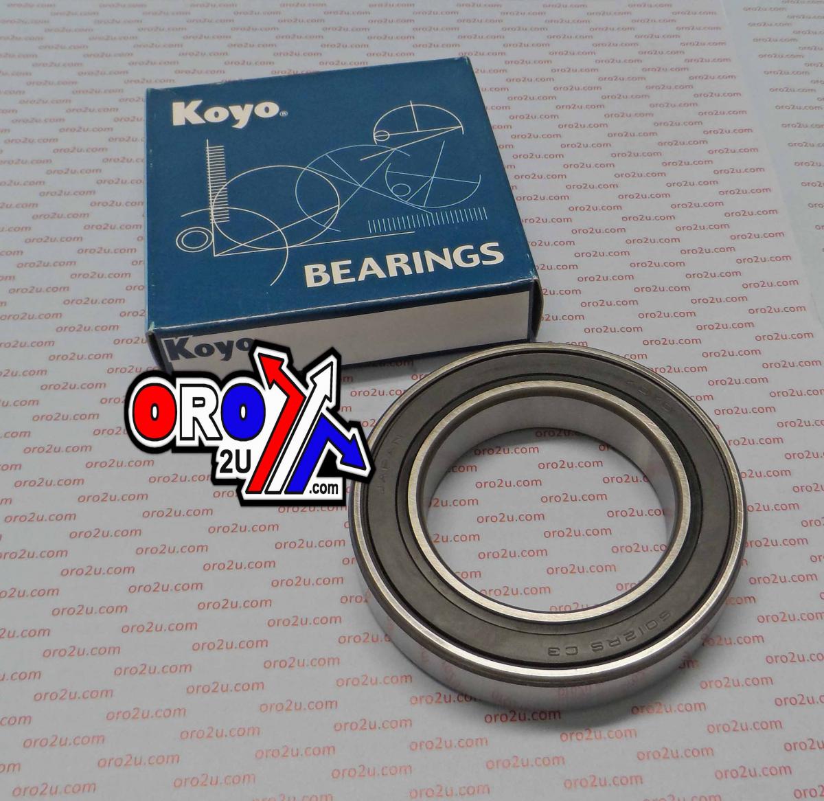 BEARING 6012 2RS C3 KOYO 60x95x18 SIZE SEALED MADE IN JAPAN EACH image 1