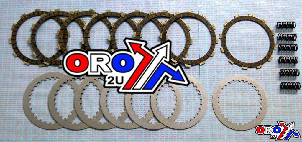 CLUTCH PLATE KIT HD [DRC75] 90-93 CR250, PSYCHIC MX-03543H KAWASAKI image 1