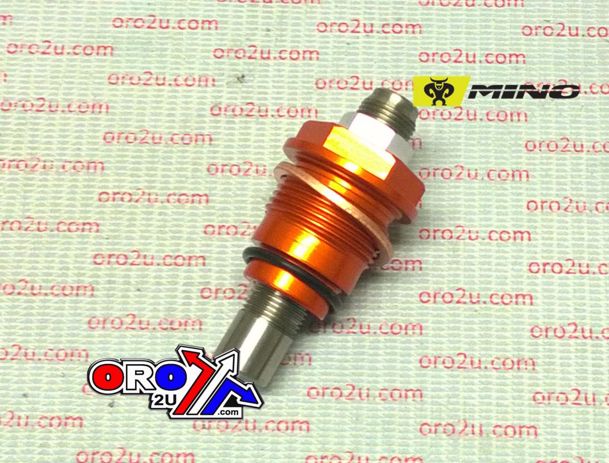 CAM CHAIN TENSIONER KTM 4-ST, ALL MODELS H/D UPGRADE ORANGE, MINO 10-1012 ANODISED ORANGE thumbnail 2