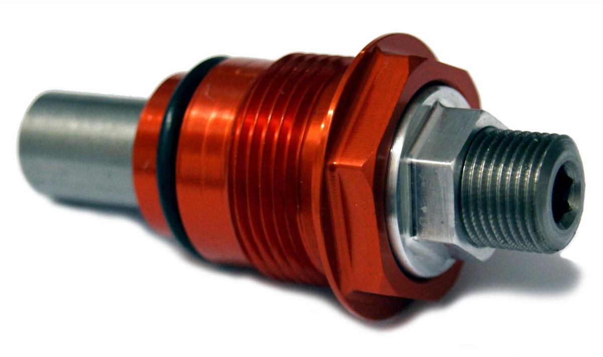 CAM CHAIN TENSIONER KTM 4-ST, ALL MODELS H/D UPGRADE ORANGE, MINO 10-1012 ANODISED ORANGE thumbnail 4