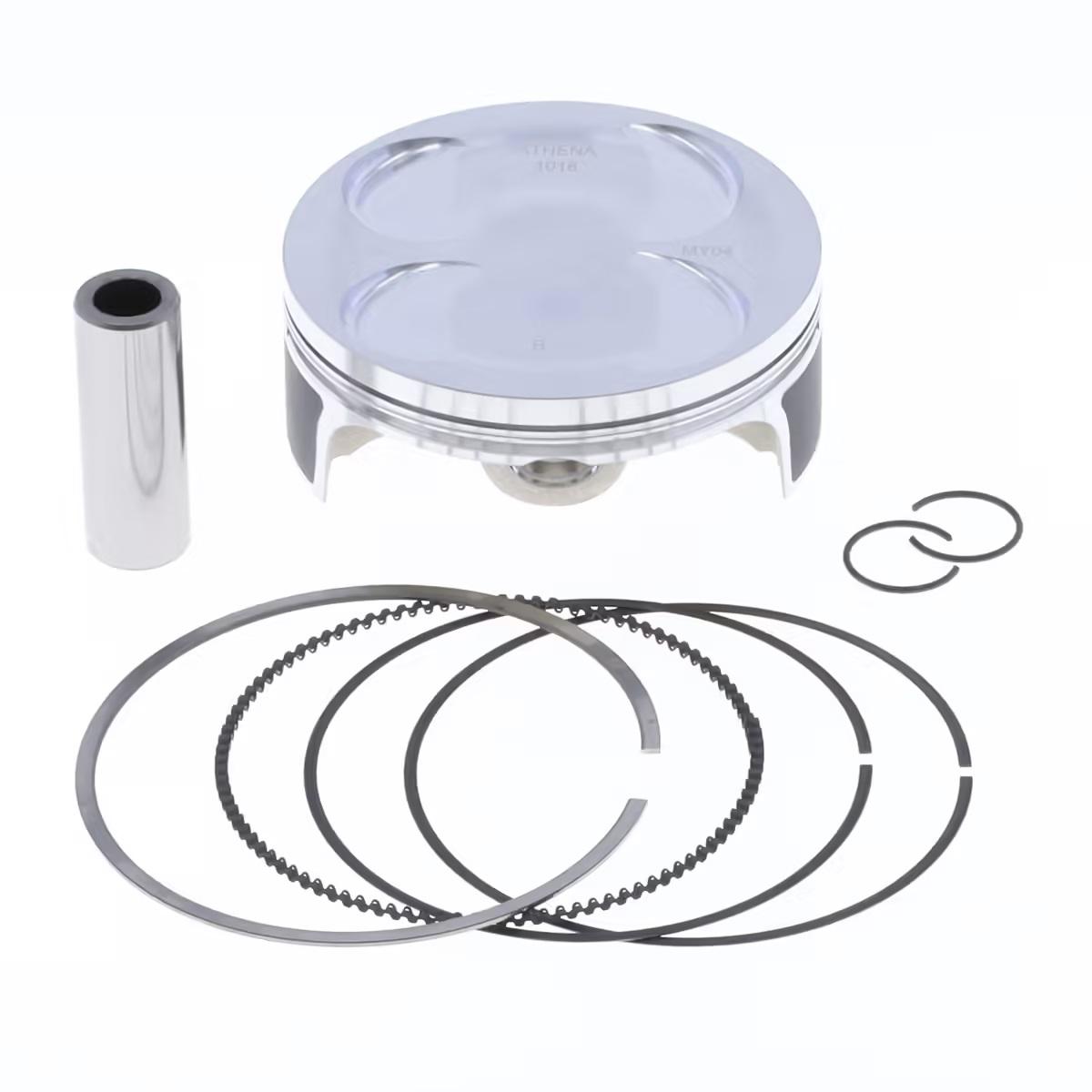 PISTON KIT +4.00mm BIG BORE 82.00mm HONDA 2004 - 2015 CRF R X ATHENA S5F08200001A image 1