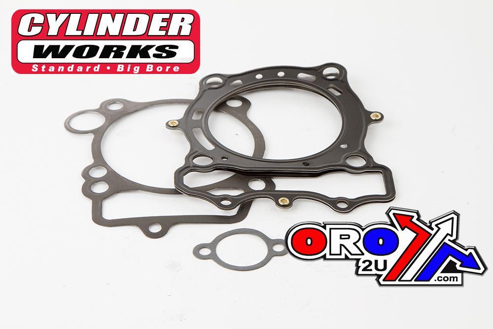 GASKET TOP KIT YZF250 270cc, 80mm CYLINDER WORKS 21002-G01 thumbnail 2