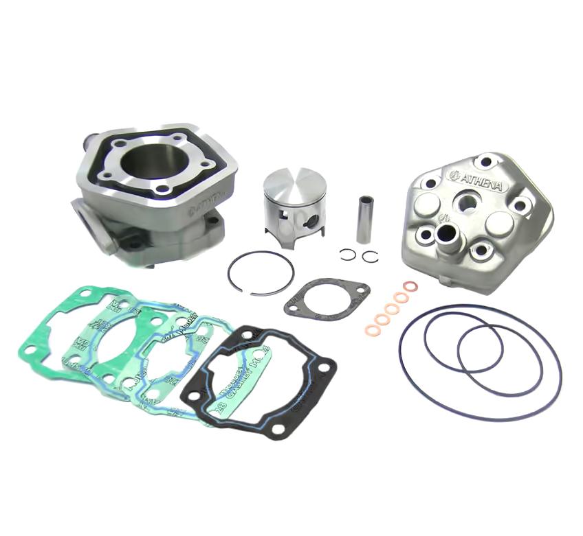 CYLINDER FULL KIT 50MM KTM SX/XC 65 01-08, ATHENA P400270100002 80CC BIG BORE, (piston included) thumbnail 2