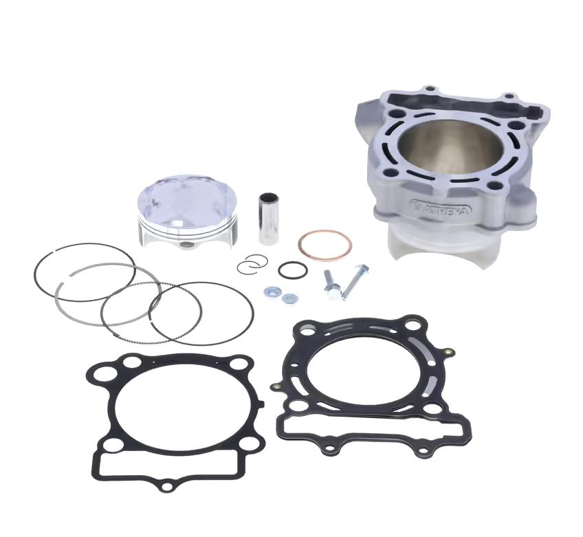 CYLINDER FULL KIT 77MM SUZUKI RM-Z 250 07-09, ATHENA P400510100009 STD BORE, (Piston included) thumbnail 2