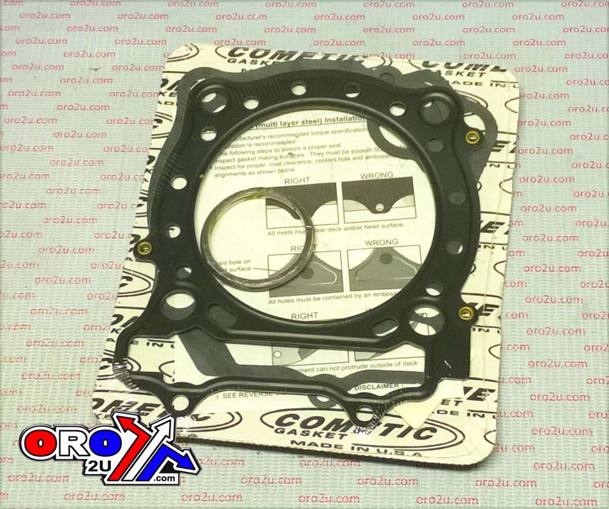 GASKET KIT TOP 06-09 LTR450, 98MM BORE 41002-G01, LT-R450 thumbnail 2