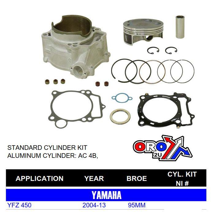 CYLINDER KIT 04-13 YFZ450 95mm AT-09470K CX-40005K thumbnail 2