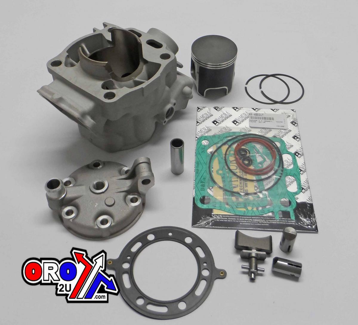 CYLINDER BIGBORE KIT YZ250 99-15, 72mm, 293cc, MX-09153K thumbnail 3