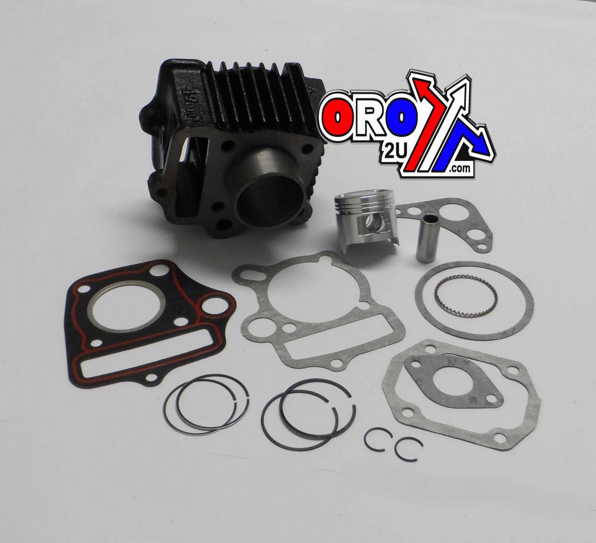 CYLINDER GASKET & PISTON KIT HONDA CRF50 XR50 BORE 39mm TOP END REBUILD KIT thumbnail 2