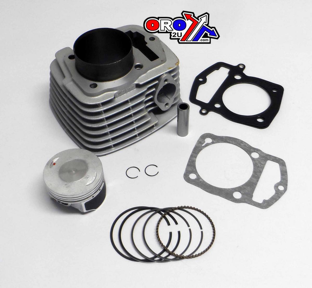 CYLINDER KIT BIG BORE 65.5mm HONDA 250cc ATC200X 1986-1987 TRX SX thumbnail 3
