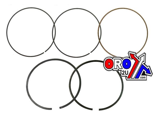 PISTON RING SET NAMURA TRX450, NA-10046R FOR HYPERDRYVE KIT image 1