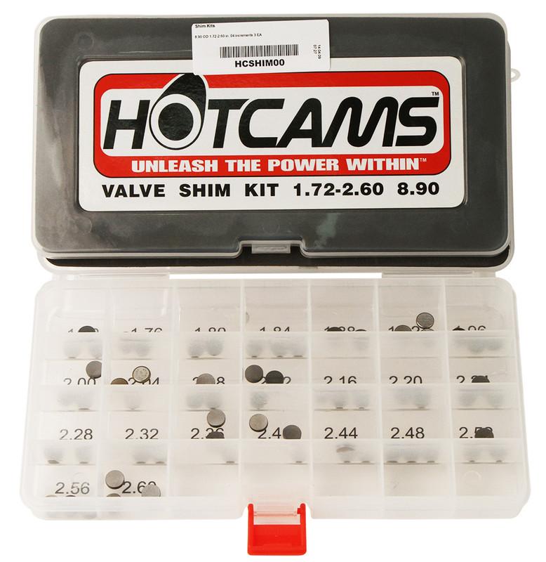 VALVE SHIM KIT 8.90mm 69pcs, HOTCAM HCSHIM00 thumbnail 2