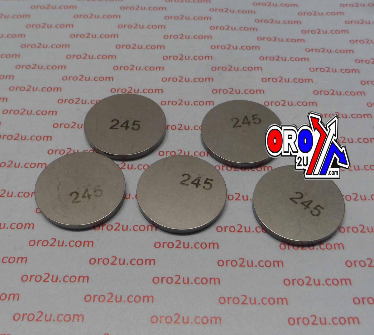 VALVE SHIM 2.45 25mm PK/5 K&L 13-7527 thumbnail 2