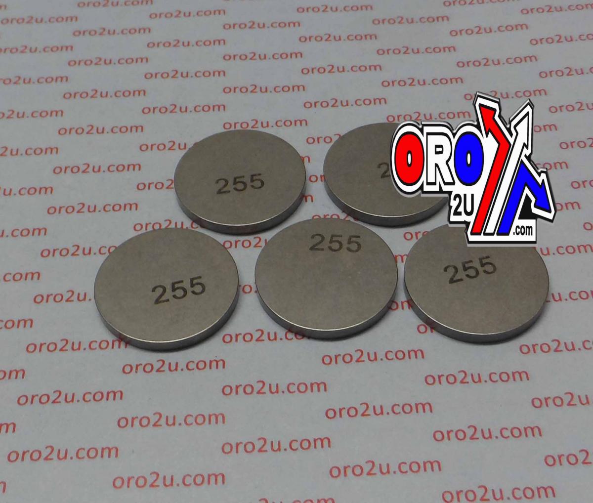 VALVE SHIM 2.55 25mm PK/5 K&L 13-7529 thumbnail 2