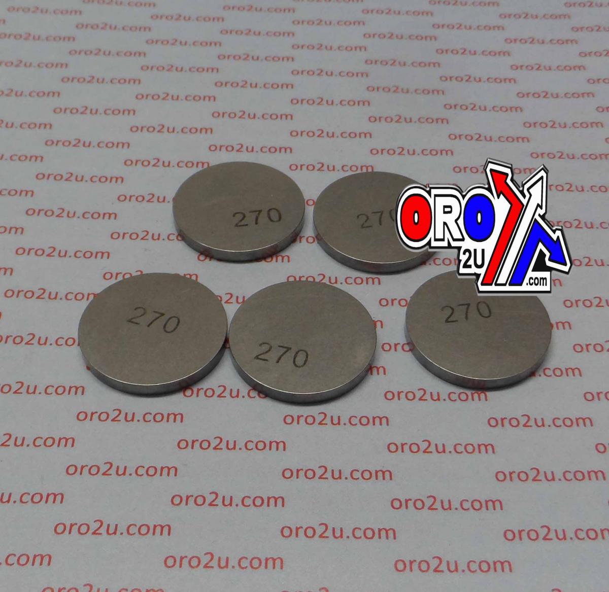 VALVE SHIM 2.70 25mm PK/5 K&L 13-7624 thumbnail 2