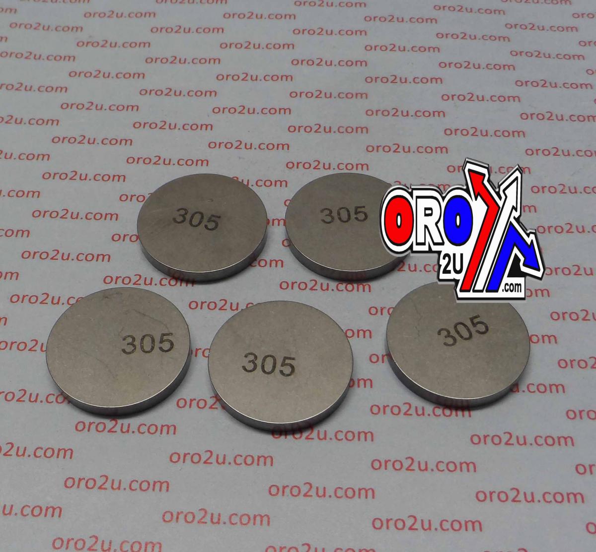 VALVE SHIM 3.05 25mm PK/5 K&L 13-7631 thumbnail 2