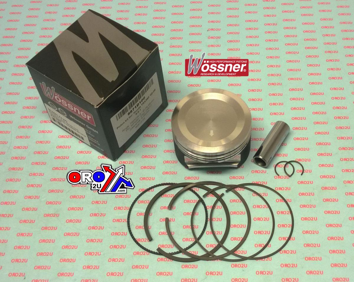PISTON KIT 99-06 TRX350 79.00, FORGED PISTON WOSSNER 8871D050, HONDA ATV image 1