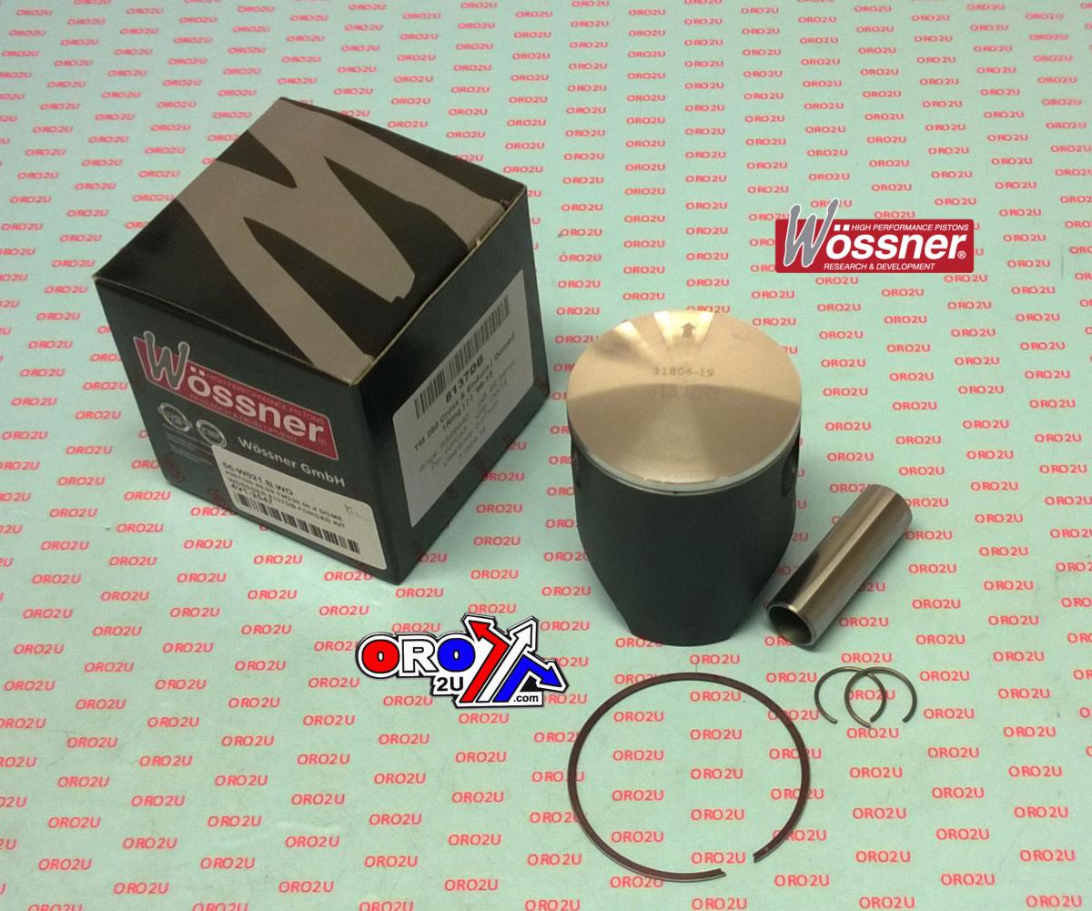 PISTON 99-09 TM250 66.4 DOME, WOSSNER 8137DD FORGED KIT, SINGLE RING image 1