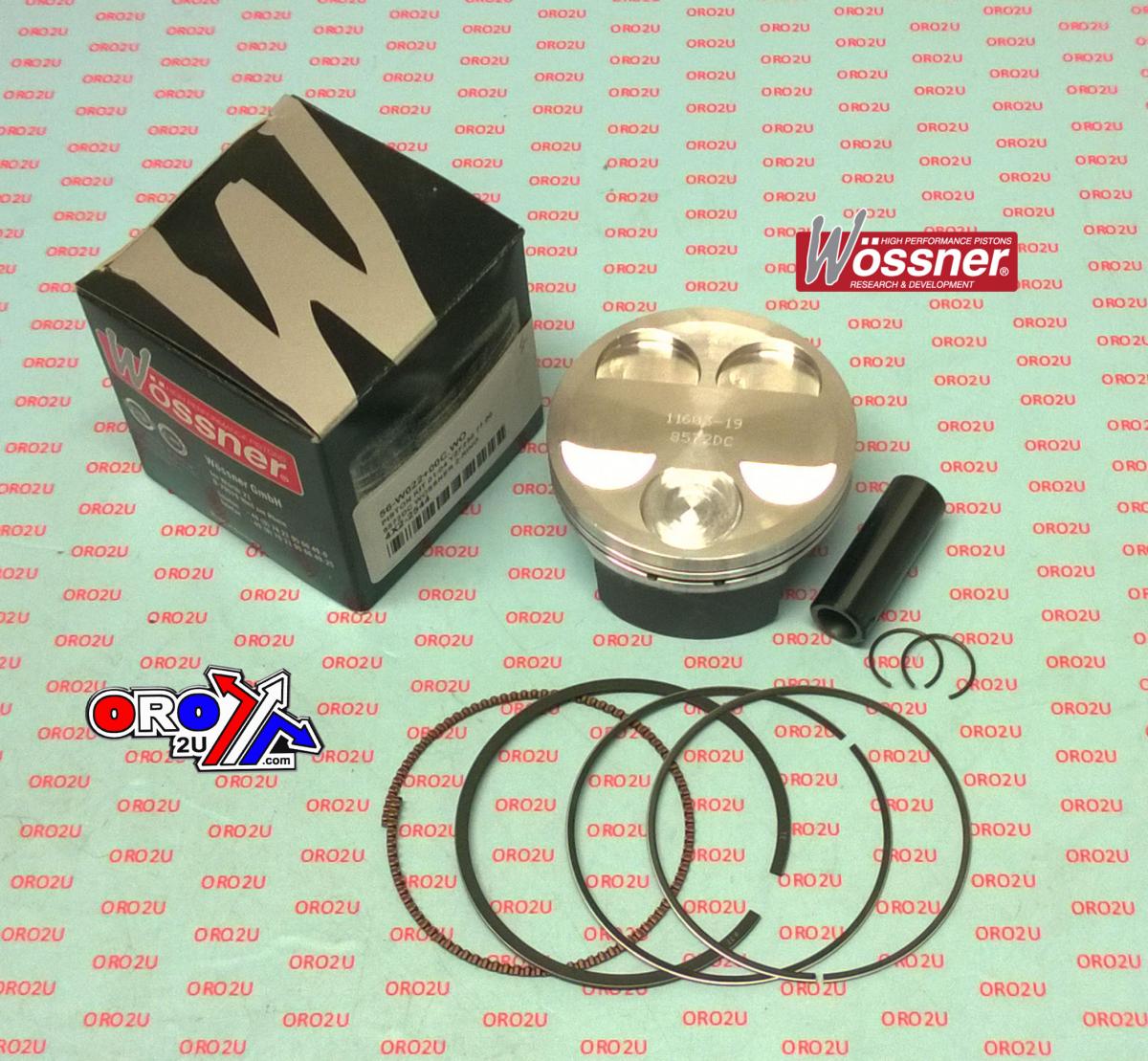 PISTON KIT 01-04 YZF250 79.00, 8572D200 WOSSNER 2-RING image 1