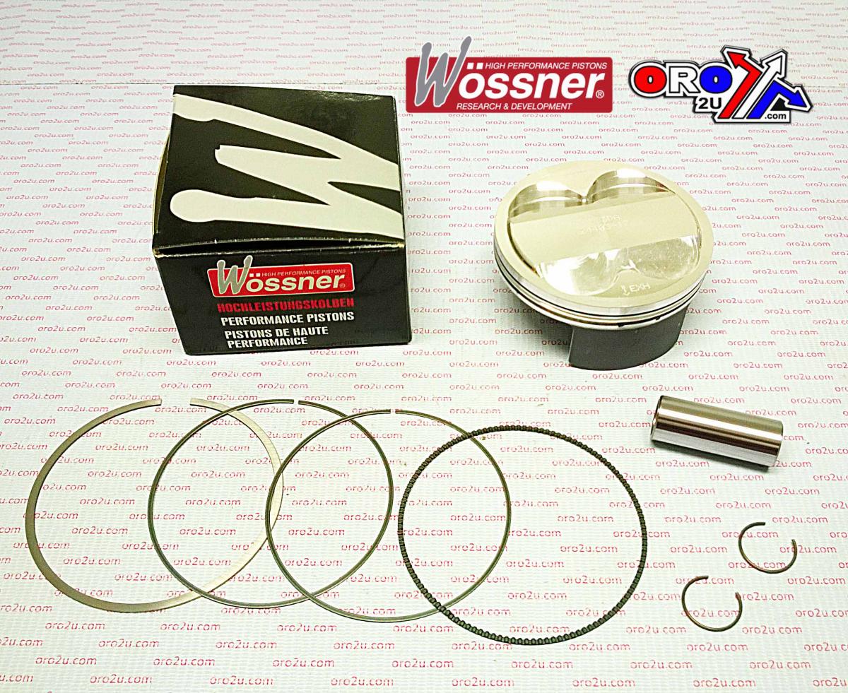 PISTON KIT 0-09 KTM520/525 100, WOSSNER 8583DC FORGED image 1