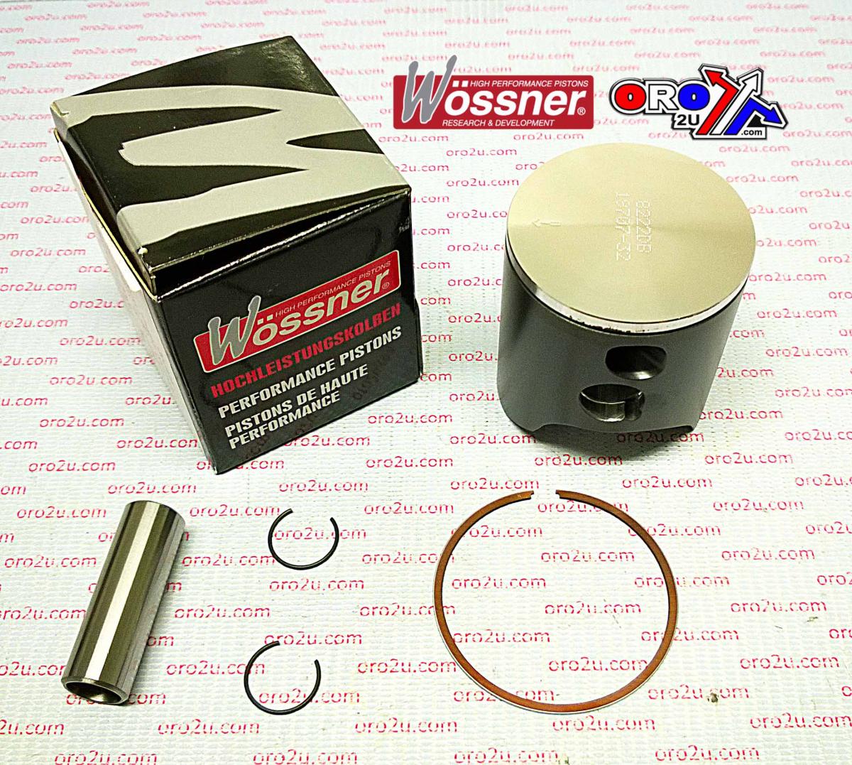 PISTON KIT KTM SX144 150 56 B, FORGED WOSSNER 8222DB image 1