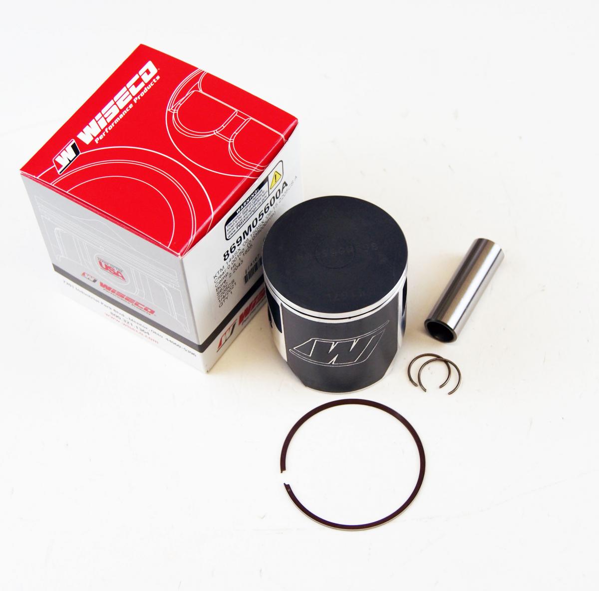 PISTON KIT KTM SX144 150 56, WISECO 869M05600B ARMORGLIDE image 1