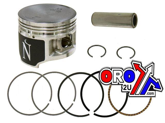 PISTON KIT YFA1 BREEZE 125 ATV, GRIZZY 125, NAMURA NA-40019-4, 50.00mm thumbnail 2