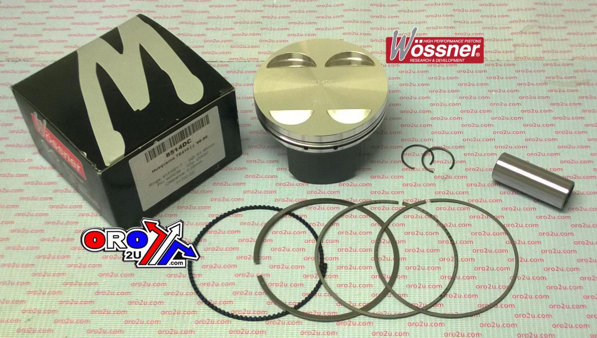 PISTON KIT C 96-98 TE410 91.50, WOSSNER 8514DC HUSQVARNA image 1