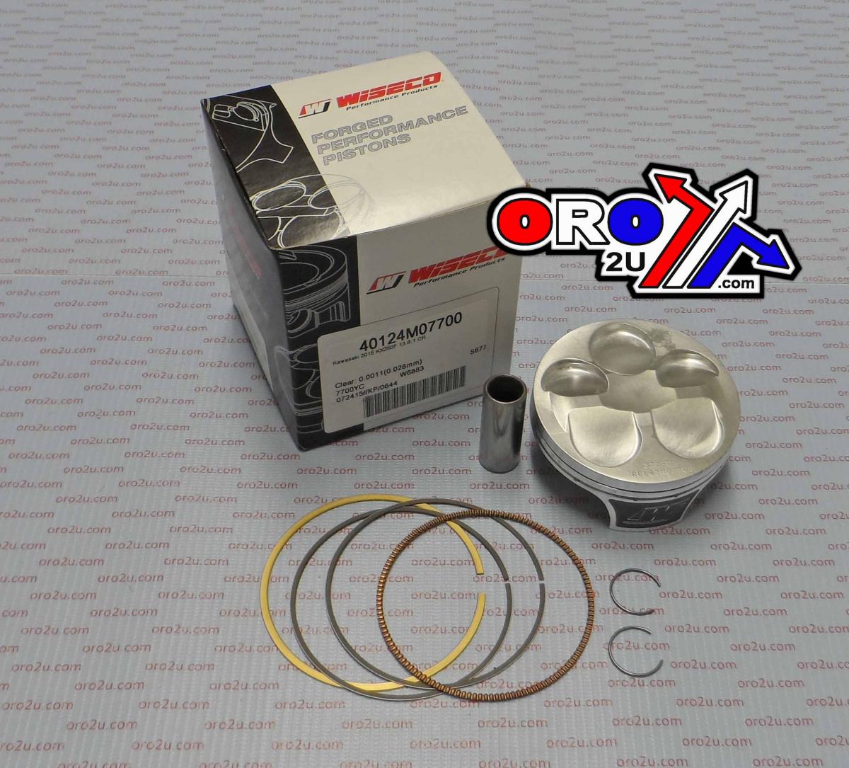 PISTON KIT 13-15 SX250F 78mm, WISECO 40074M07800B 77.96 image 1
