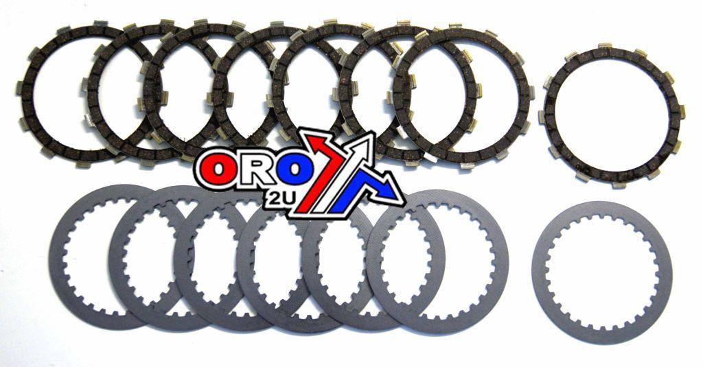 CLUTCH PLATE KIT HD [DRC207] GAS GAS ATV HP 450, MX-03211-1 (NO SPRINGS) image 1