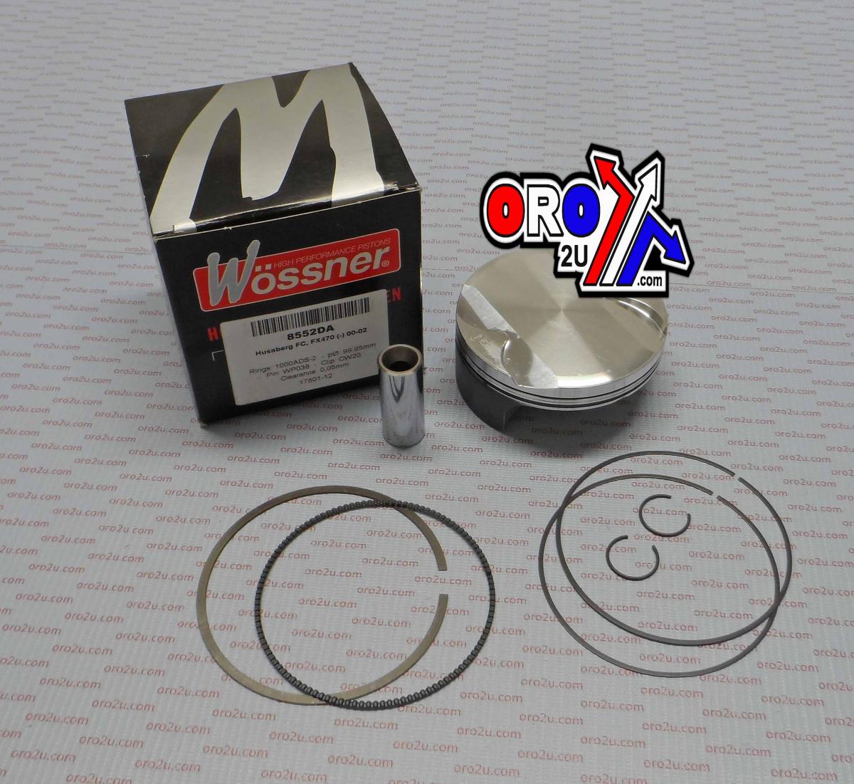 PISTON KIT 470 100.00mm HUSA, WOSSNER 8552DA HUSABERG thumbnail 3
