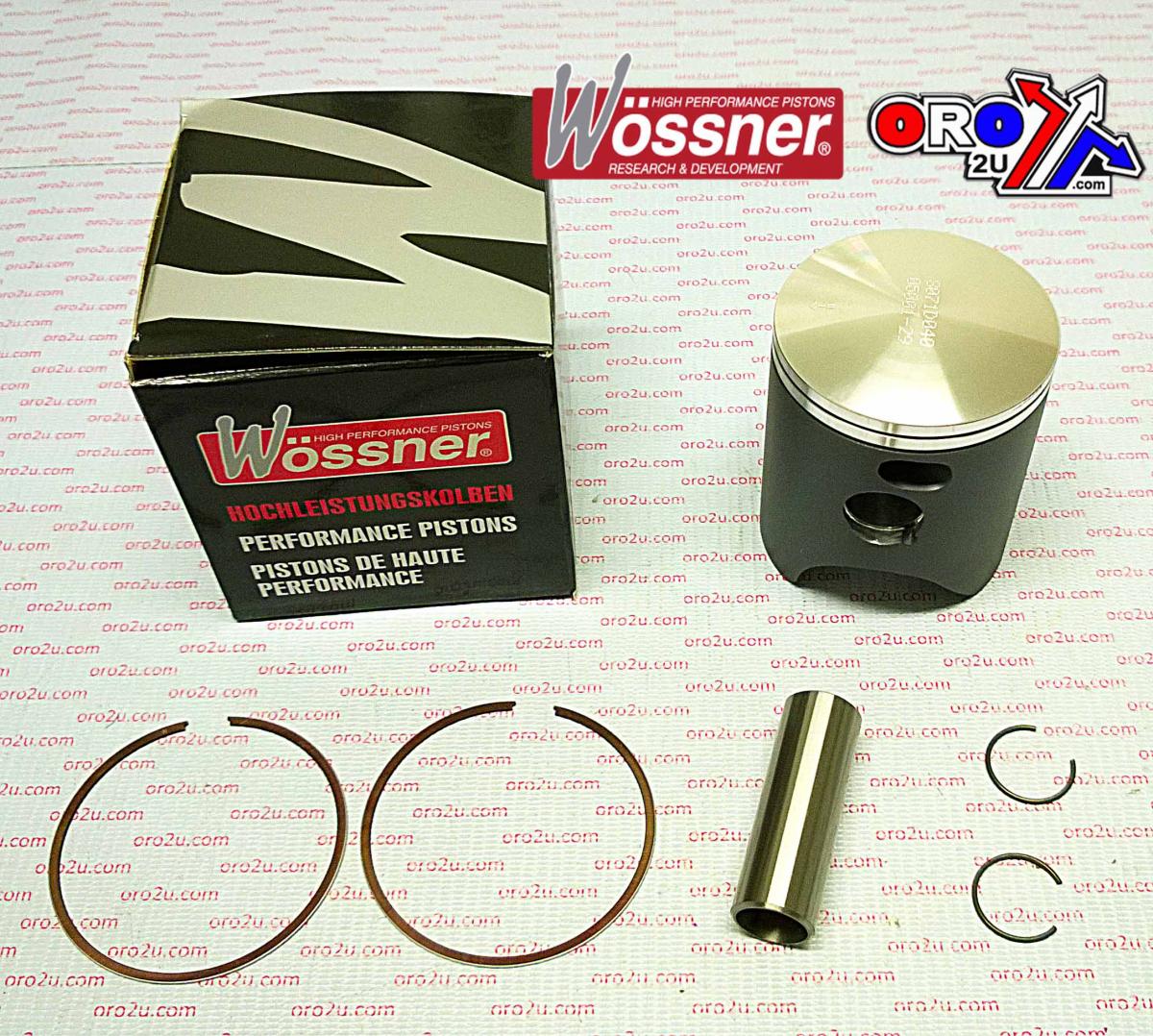 PISTON KIT ALL CRM250 66.40, FORGED WOSSNER 8071D040 image 1