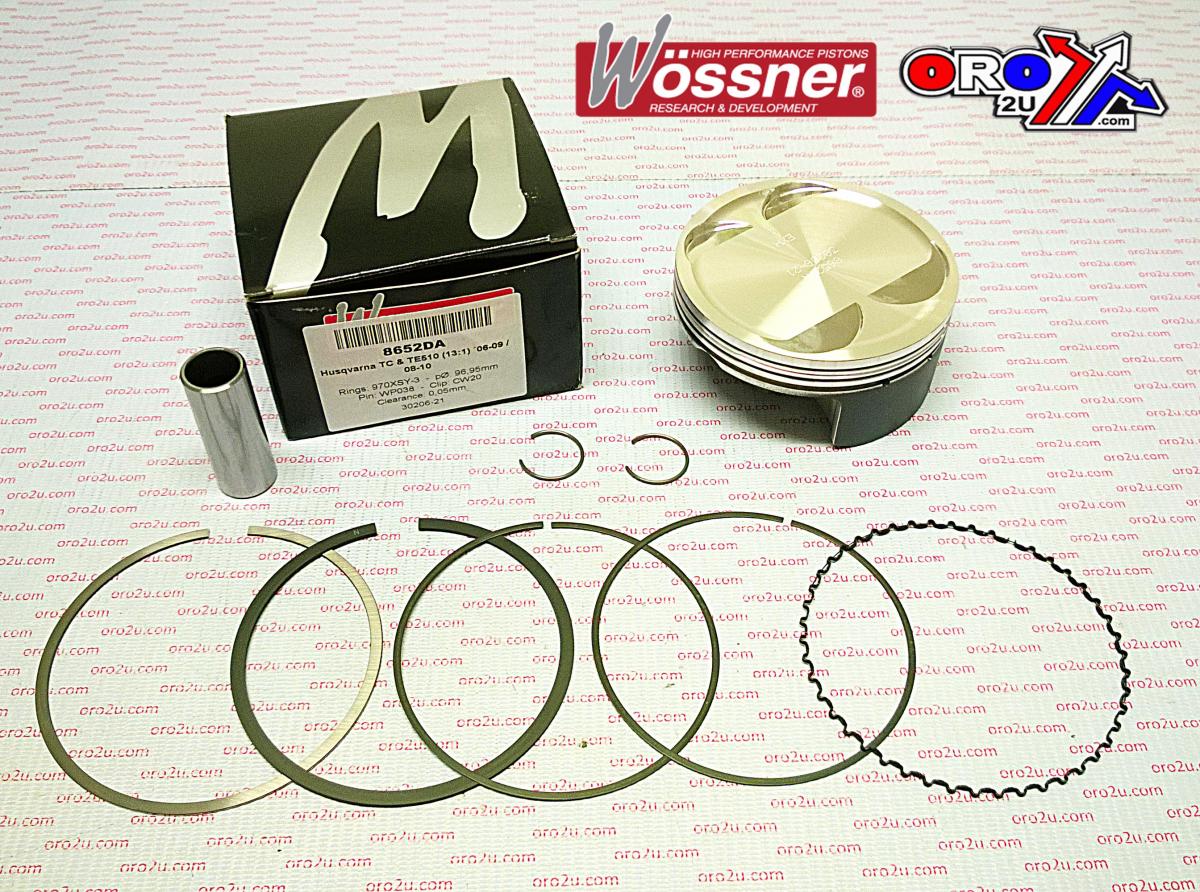 PISTON 04-10 TC TE 510 97.00, HUSQVARNA WOSSNER KIT 8652DB image 1
