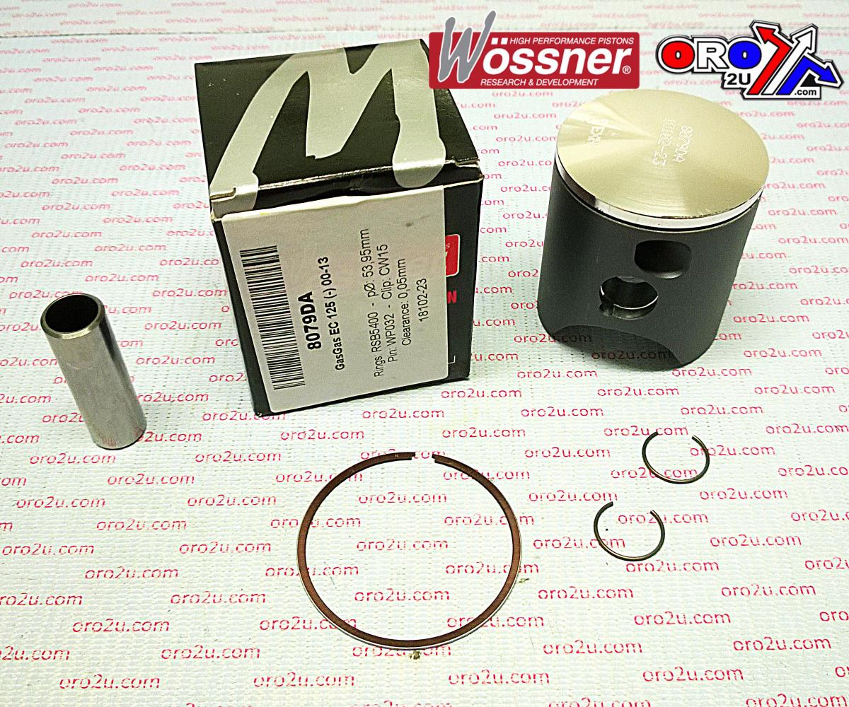PISTON KIT 00-11 EC125 54.00, WOSSNER GASGAS 8079DA image 1