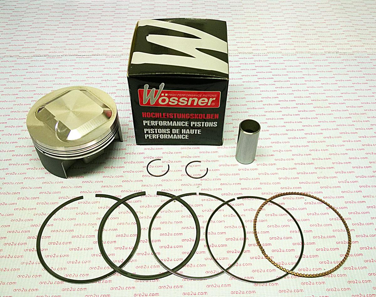 PISTON KIT 84-87 KLR600 97.50, FORGED WOSSNER 8509D150 image 1