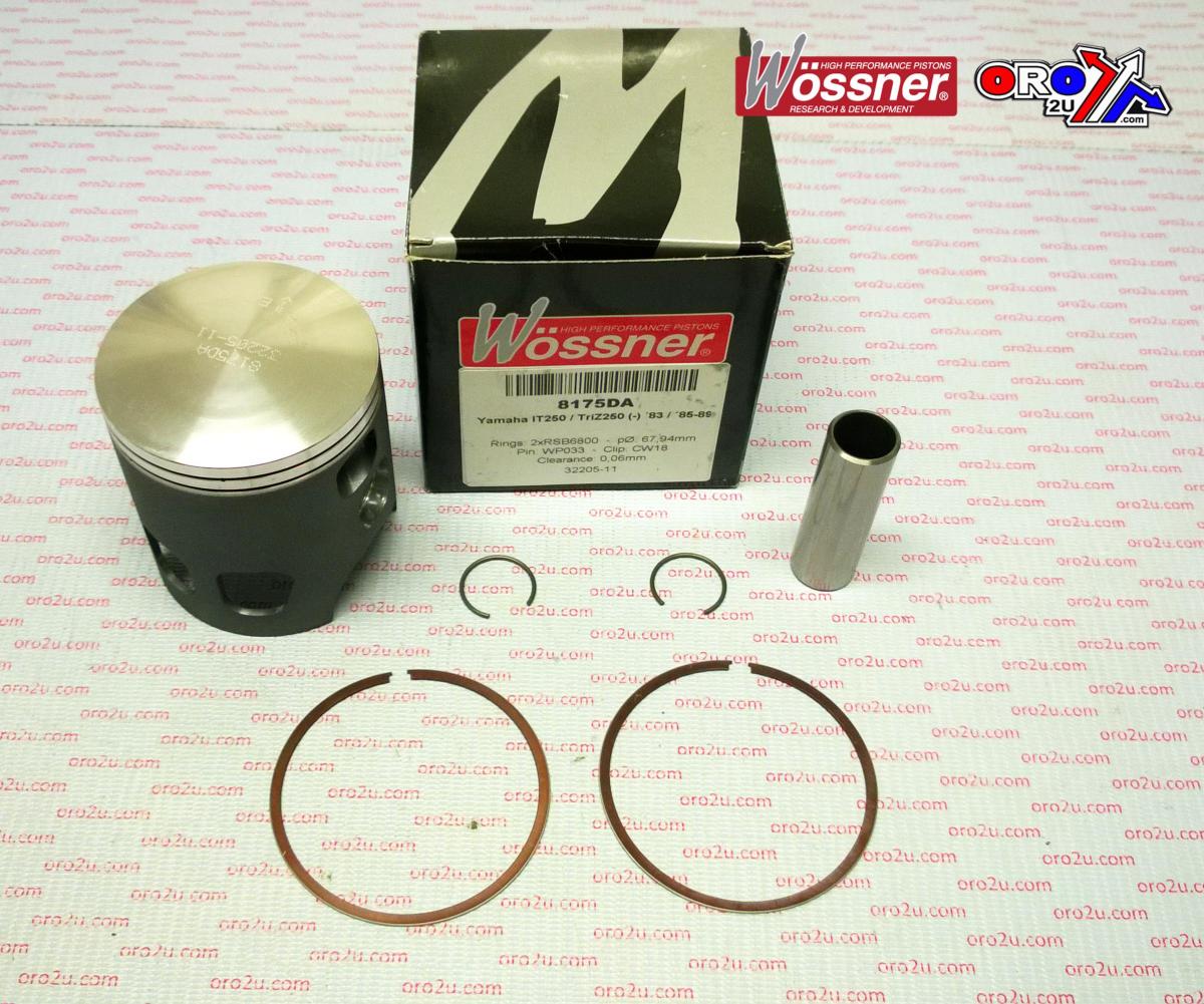 PISTON KIT 1983 IT250 69.50, FORGED WOSSNER 8175D150 image 1