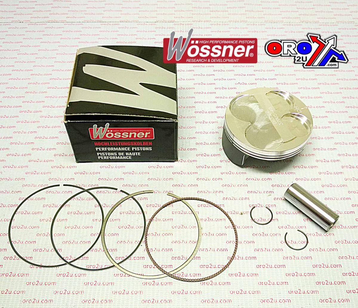 PISTON KIT 06-09 KXF250 77.00, FORGED WOSSNER 8635DA 13001-0088 image 1
